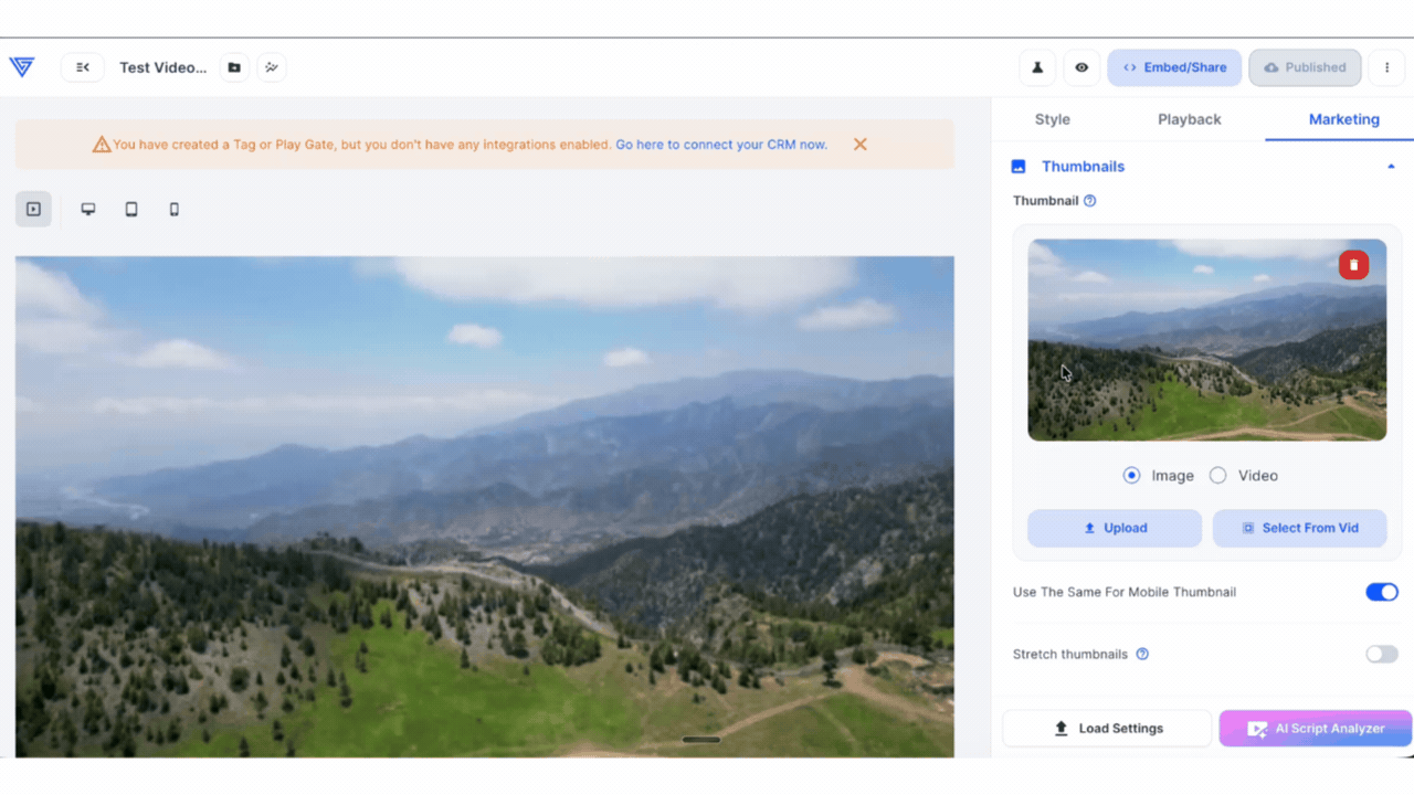 Thumbnail new UI KB