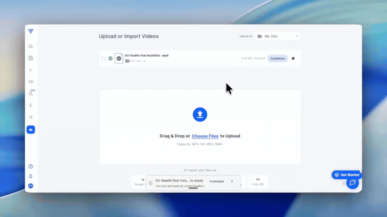 Transcoding new UI gif